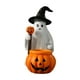 thumbnail image 3 of Figura de fantasma y calabaza de Halloween, adorno de mesa, accesorio de fiesta, artesanía multiusos, escultura de resina hecha a mano de 3 x 5 x 6,3 pulgadas, 3 of 9