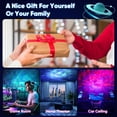 thumbnail image 7 of Aodebiao Astronaut Star Projector Galaxy Night Light with Remote Control 360 Rotation Timer 27 Lighting Modes for Bedroom Decor Home Theater Party Gift, 7 of 7