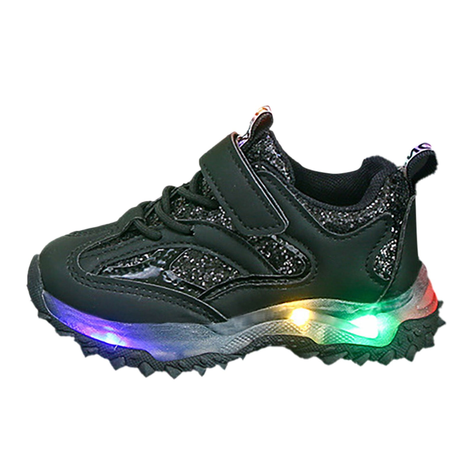KaLI_store Kids Shoes Girls Lightweight Breathable Tennis Walking Sneakers  Velcro Sport Trail Running Shoe for Toddler/Little/Big Kid,White 