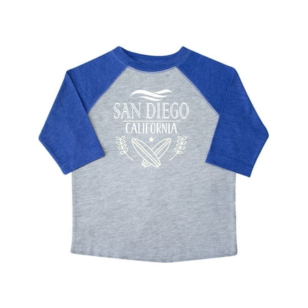 

Inktastic San Diego California Cute Surfing Gift Toddler Boy or Toddler Girl T-Shirt