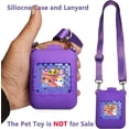 thumbnail image 2 of Funda de silicona para mascotas digitales Bitzee Interactive Toy (morado), 2 of 7
