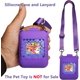 thumbnail image 2 of Funda de silicona para mascotas digitales Bitzee Interactive Toy (morado), 2 of 7