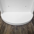 thumbnail image 2 of FixtureDisplays Two-Sided Pegwall Spinner Floor Rack Display Wood Merchandiser with 32 Pegboard Hooks 18X18X66" 10308-2-WHITE, 2 of 8