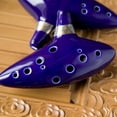 thumbnail image 3 of Ocarina Instrumento musical portátil Alto C Ocarina de 12 hoyos con bolsa protectora Abody Ocarina, 3 of 6