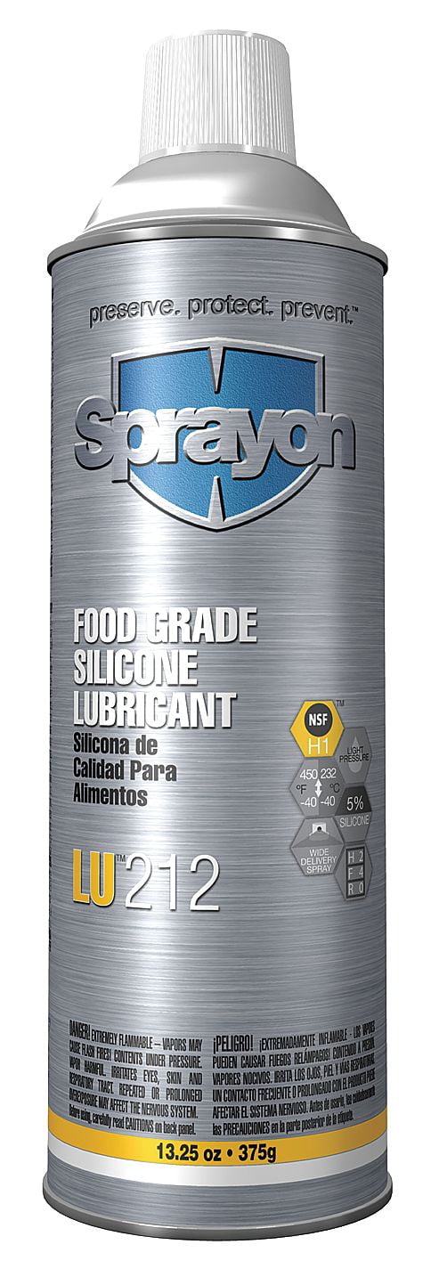 CRC Food Grade Spray Silicon Lubricants, 16-oz. Aerosol Can - 12 Can  (125-03040) - Walmart.com