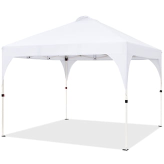 VECUKTY 10x10ft Easy Pop Up Canopy Tent with Zip Sidewalls