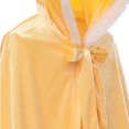 thumbnail image 6 of KAWELL Princess Full Length Girls Cloaks Yellow Halloween Costume Capes for Child 3-12 Years, 6 of 6