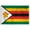 4x6 ft Nylon Flag, variant on AGAS Zimbabwe Flag 3x5 ft Double Stitched Hem 100% Polyester Metal Grommets Indoor Zimbabwean Flag