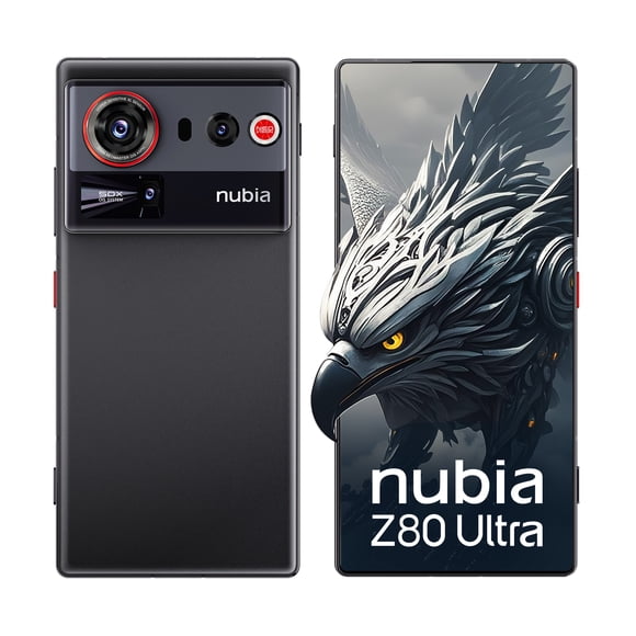 Teléfono Móvil Nubia Z80 Ultra - Snapdragon 8 Elite Gen 5 Smartphone, 6.85'' 144HZ, 16GB+512GB, Cámara 50MP, Batería 7200mAh, Dual Sim, Negro