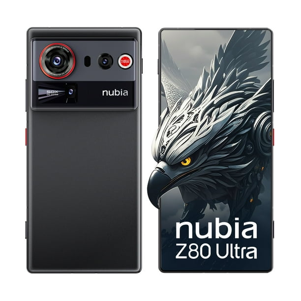 Teléfono Celular Nubia Z80 Ultra - 5G Smartphone Snapdragon 8 Elite Gen 5,1Tb 16Gb Ram, Cámara 50MP, 6.85'' 144HZ, Carga Rápida 80W, Negro