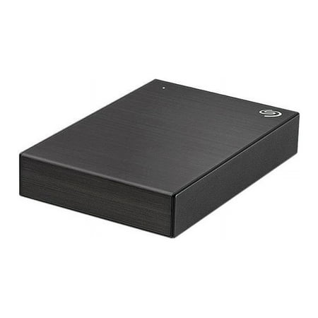 Seagate - One Touch 4TB External USB 3.0 Portable Hard Drive with Rescue Data Recovery Services - Black