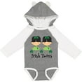 thumbnail image 3 of Inktastic Irish Twins St Patricks Girls Girls Long Sleeve Baby Bodysuit, 3 of 5