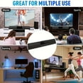 thumbnail image 4 of Wireless Soundbar for Smart TV, 13-Inch Speaker with TF/AUX/FM/USB/TWS, Surround Sound for TV, PC, Projector, 4 of 8