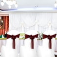 thumbnail image 3 of 10pcs Wedding Flower Chair Sashes Elastic Spandex Organza Chair Sash, 3 of 8
