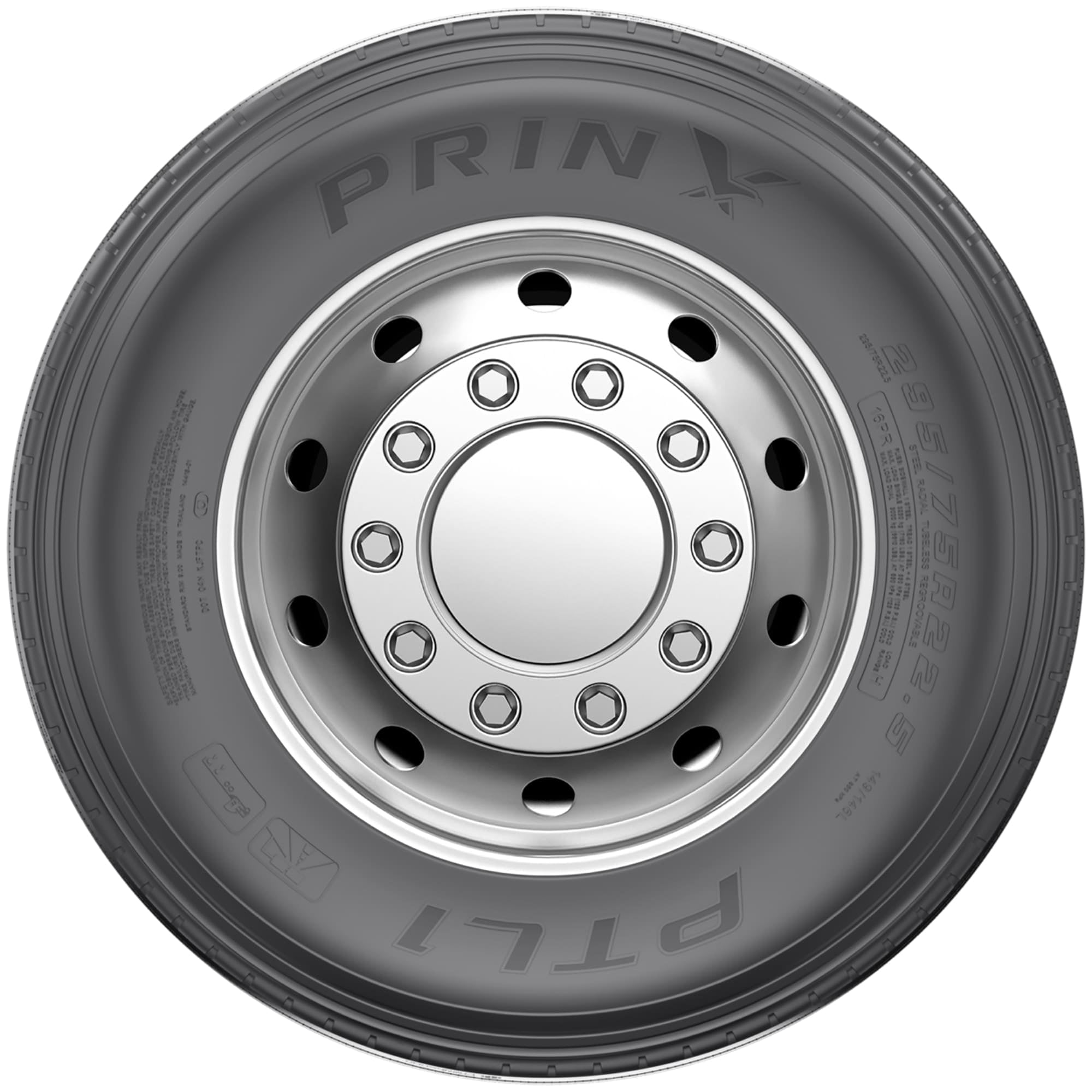 Prinx PTL1 295/75R22.5 H/16PLY Trailer Tire