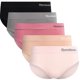 thumbnail image 1 of Reebok Pack de 5 calzones hipster sin costuras, stretch, talla M, 1 of 6
