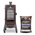 thumbnail image 1 of Pit Boss Copperhead 3 Series Wood Pellet Smoker & 40 Lb Hickory Pellets, 1 of 9