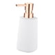 thumbnail image 1 of Botella vacía, contenedor de líquido, bomba, dispensador de botellas, botellas de ducha para baño blanco, 1 of 4