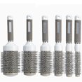thumbnail image 1 of Salon Accessories Curl Brush For Curly Hair Rubber Nylon Material Grey 26x5.3cm 1Set, 1 of 4