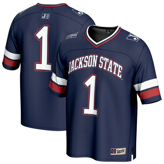 Youth GameDay Greats #1 Royal Jackson State Tigers Collegiate Football Fashion Jersey