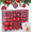 RED, variant on HioHa 44-Pack Shatterproof Red & Gold Ball Ornament Set for Christmas Tree, Wedding, Easter, Birthday, Party Decoration - Indoor Home Holiday Decorations
