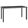thumbnail image 3 of vidaXL Patio Dining Set Dining Table and Chairs Furniture Set Poly Rattan, 3 of 11