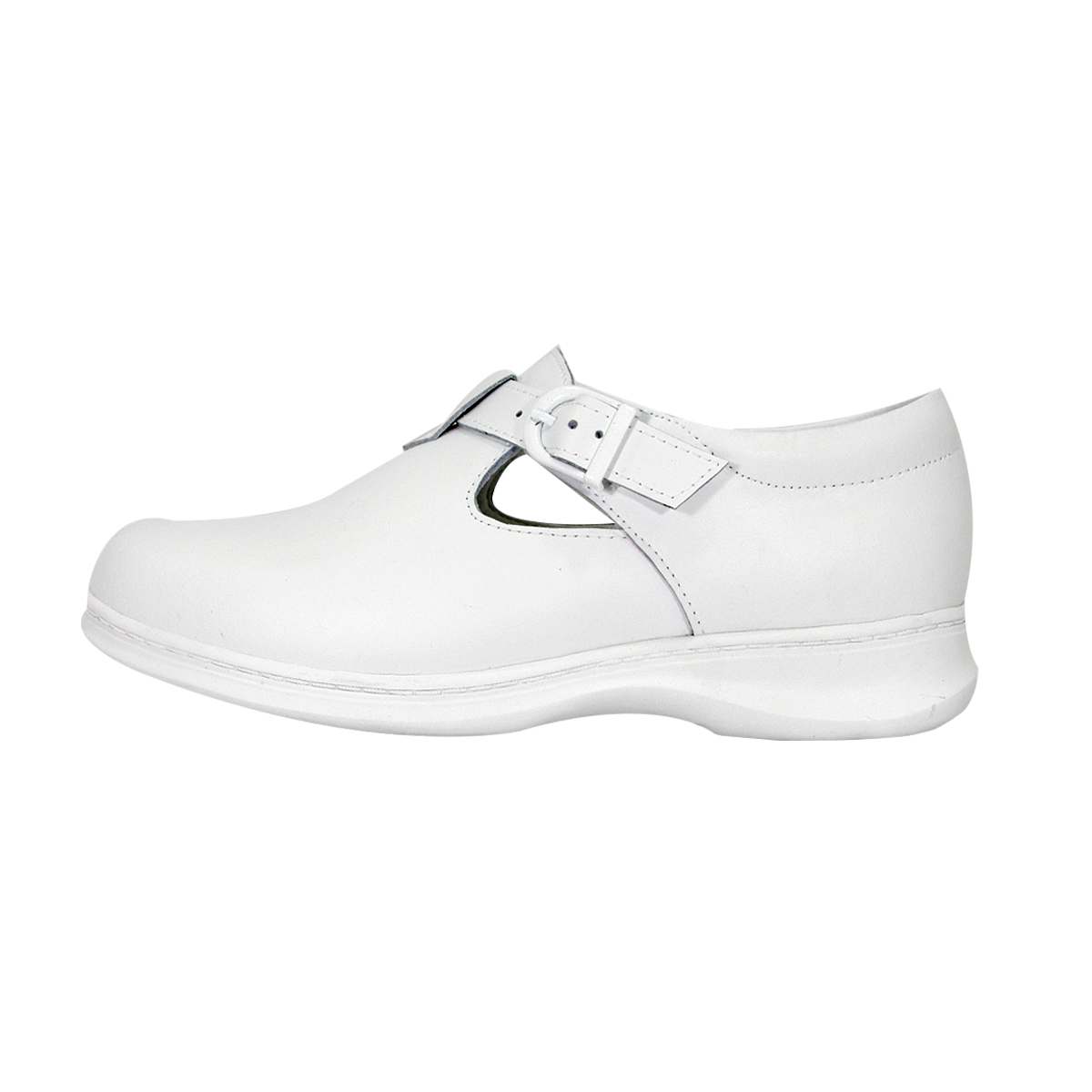 24 HOUR COMFORT Willa Wide Width Professional Sleek Shoe WHITE 5.5 - image 3 of 7