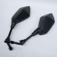 thumbnail image 3 of Motorcycle Electric Car Rearview Mirror modified horizon large view reflective carbon fiber calf, 3 of 5