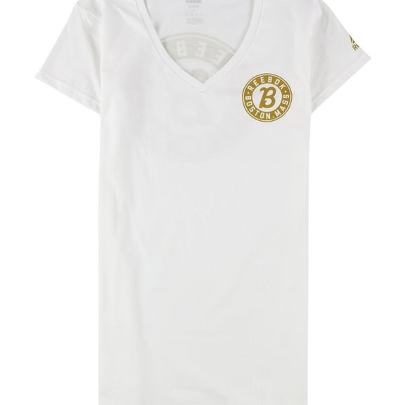 Reebok Womens Boston Mass Graphic T-Shirt