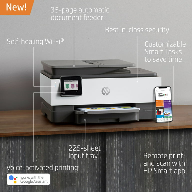 salut parti Stilk HP OfficeJet 8022 Wireless All-in-One Color Inkjet Printer - Instant Ink  Ready - Walmart.com