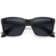 thumbnail image 4 of Ocean Collection Polarized Sunglasses Men Square Recycled Fishing Net frame Eco-Friendly UV400 Shades, Pacific Ocean, 4 of 7