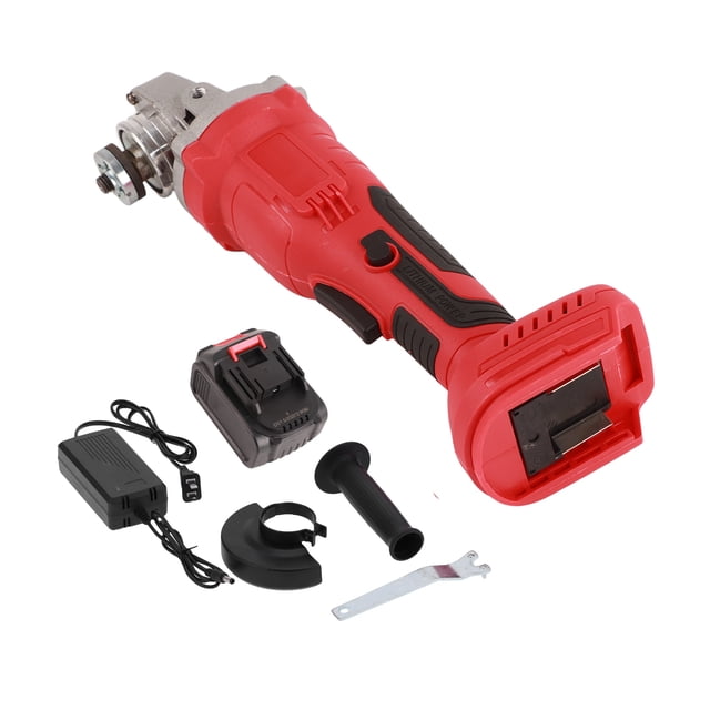 Hand Held Angle Grinder,Angle Grinder Brushless Rechargeable Angle Polisher Cutting Angle Grinder Tool Finest Materials