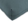 thumbnail image 3 of Jordan Manufacturing Sunbrella 18" x 18" Cast Lagoon Teal Solid Square Tufted Contoured Outdoor Wicker Seat Cushion (2 Pack), 3 of 11
