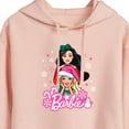 thumbnail image 3 of Barbie - Holidays & Christmas - Friends Celebration - Juniors Cropped Pullover Hoodie, 3 of 5