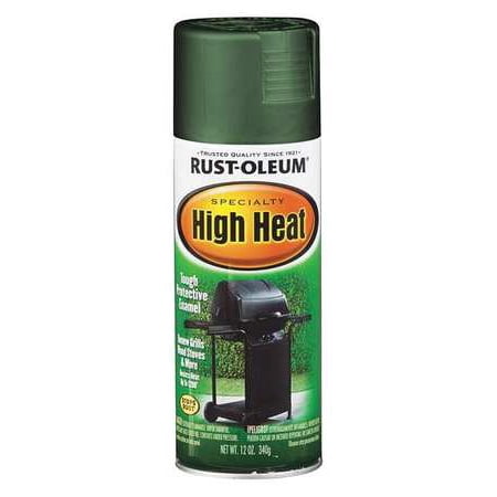 - Rust-Oleum High Heat Coating, Green 7752830