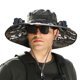 thumbnail image 1 of Sombrero de abanico con 2 ventiladores Sombrero para el sol 3 velocidades ajustable para playa jardín deportes al aire libre, 1 of 6