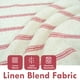 thumbnail image 2 of Cortina DriftAway Farmhouse, mezcla de lino, 160 cm, con rayas rojas, 2 of 8