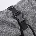 thumbnail image 7 of IVV Warm Dog Coat Adjustable Dog Jacket Dog Winter Coat Dog Jacket for Cold Weather Soft Winter Coat for Small Medium Extra Large Dogs, Dark Gray, Size L, 7 of 7