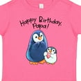 thumbnail image 4 of Inktastic Happy Birthday, Papa- Cute Penguins Boys or Girls Toddler T-Shirt, 4 of 5