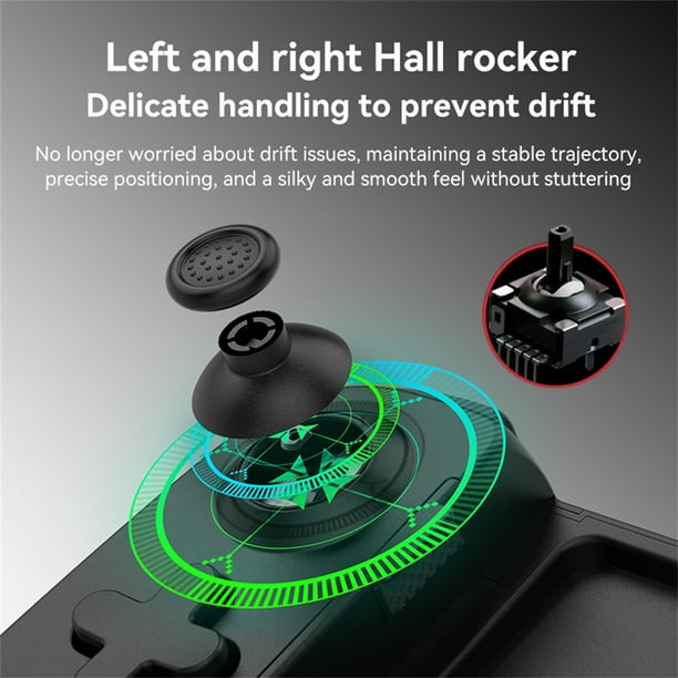 D6 Wireless Mobile Phone Game Controller Handle Gamepad iPhone For