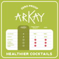 thumbnail image 3 of ARKAY | London Gin Zero Proof | Premium Alcohol-Free Alternative | 33.3 fl oz (1L) | Zero Calories & Sugar, 3 of 7