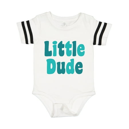 

Inktastic Little Dude Gift Baby Boy Bodysuit