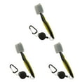 thumbnail image 3 of VONKY Stainless Steel Golf Club Brush Portable Handheld Replacement Solid Color Telescopic Double-sided Ball Brushes Yellow with Lid 3Set, 3 of 6