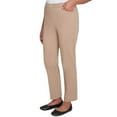 thumbnail image 3 of Alfred Dunner Womens Petite Classic Allure Fit Proportioned Pant With Elastic Comfort Waistband, 3 of 4