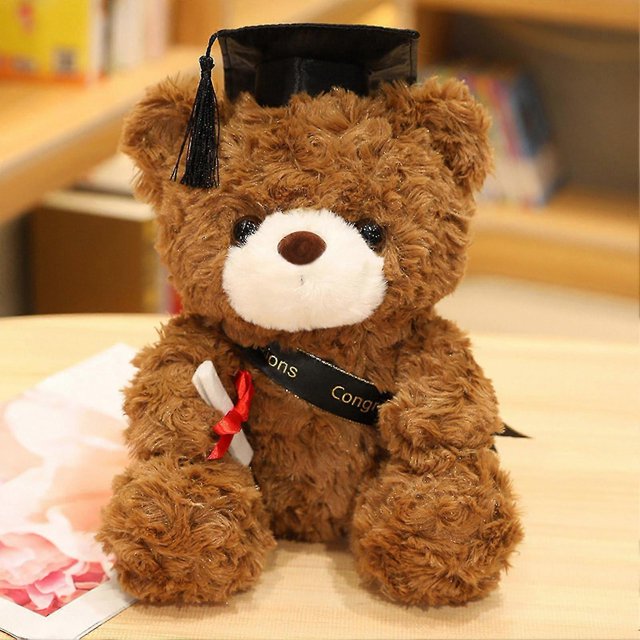 ZHAOCHENG Regalo de osito de peluche de graduación | Clase de 2022 Grad Bear | Muñeco de peluche de oso de peluche, regalo de graduación de oso para decoración de estantes de mesa, regalos para gradua