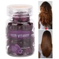 thumbnail image 4 of Cuidado del cabello Cápsulas vitamínicas Hidratante Anti-frizz Reparación de daños en el cabello Aceite esencial Morado, 4 of 10