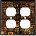 thumbnail image 4 of Metal Light Switch Plate Cover Cafe Diner Coffee Sign COF028, 4 of 13