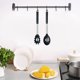 thumbnail image 5 of 2 uds utensilios de cocina antiadherentes con mango de acero inoxidable, herramientas de cocina resistentes al calor sin BPA, 5 of 5