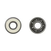 Bullseye Bearings Inline Skate Roller Hockey Bearings Abec-9 16-Pack with Spacers