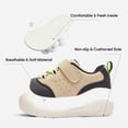 thumbnail image 3 of Balabala Toddler Barefoot Sneakers for Boys & Girls, Wide Toe Box Zero Drop First Walking Shoes, Non-Slip Lightweight Preschool Outdoor Running Shoes, 3 of 7